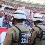 Torcedores do Bahia cumprem determinação judicial e são impedidos de assistir jogo contra Ceará